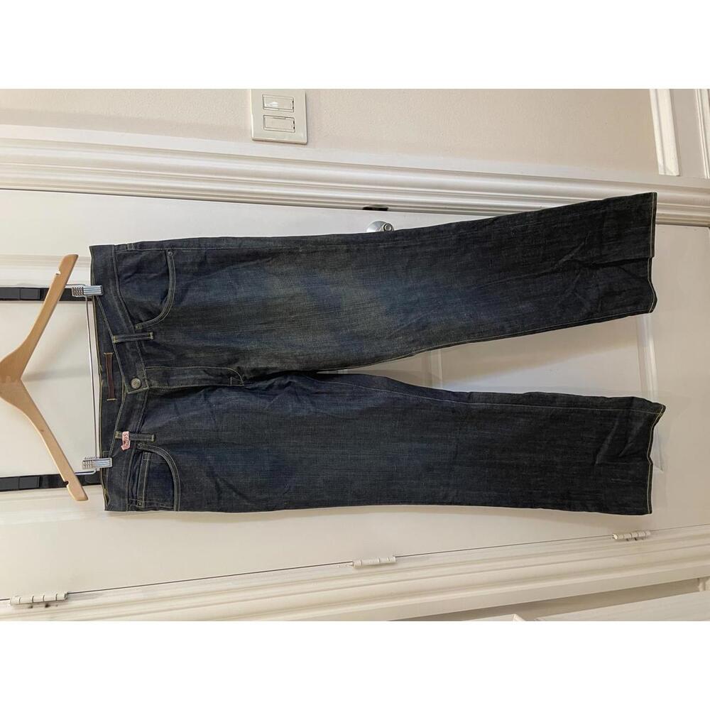 Stylish Dark Wash Agave Denim Jeans - Size 38